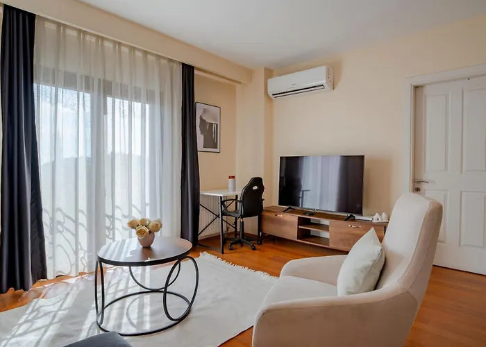 Spacious 1-bedroom With Bosphorus View * 伊斯坦布尔