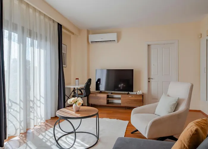 Spacious 1-bedroom With Bosphorus View 公寓